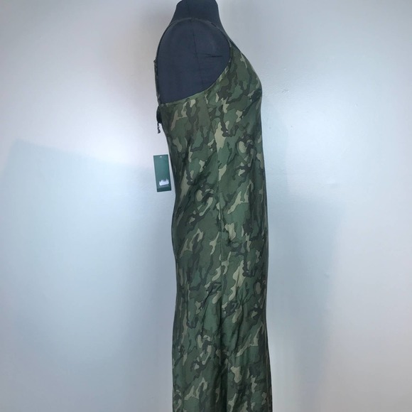 NWOT Wild Fable Camouflage Midi Slip Dress XS - Picture 7 of 9